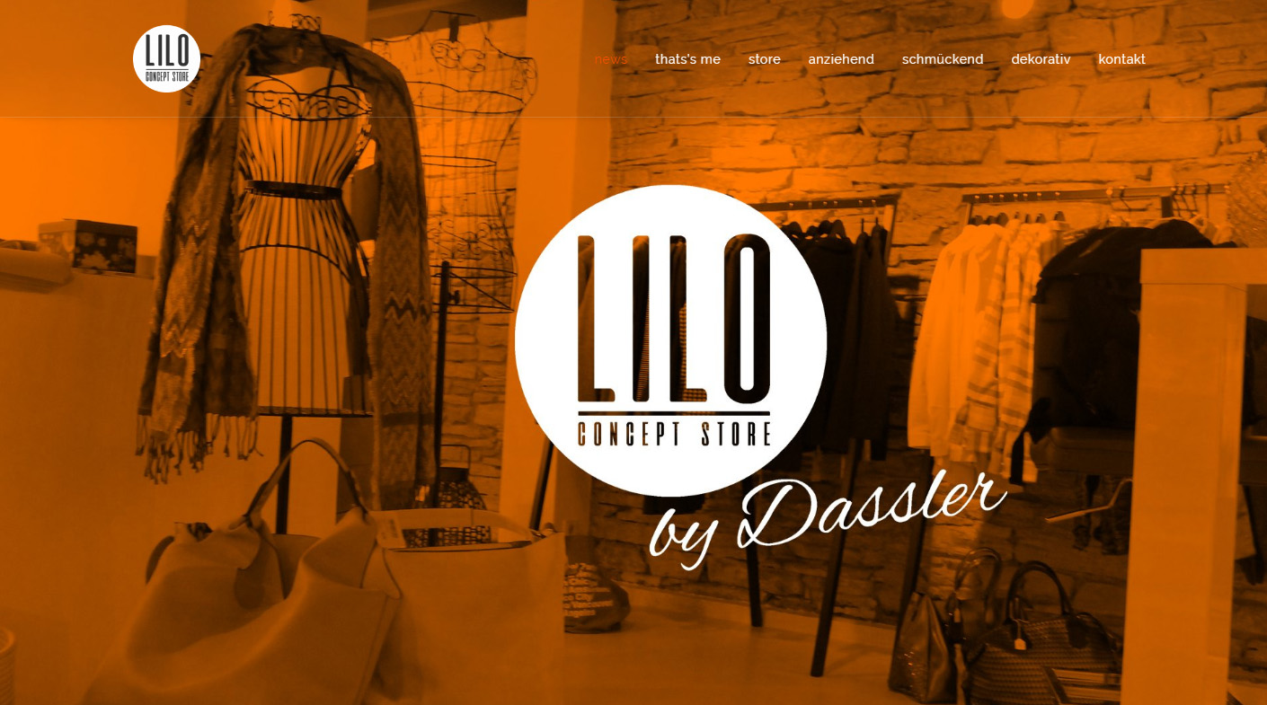 LILO CONCEPT STORE | Carsten Sachse // Webdesign