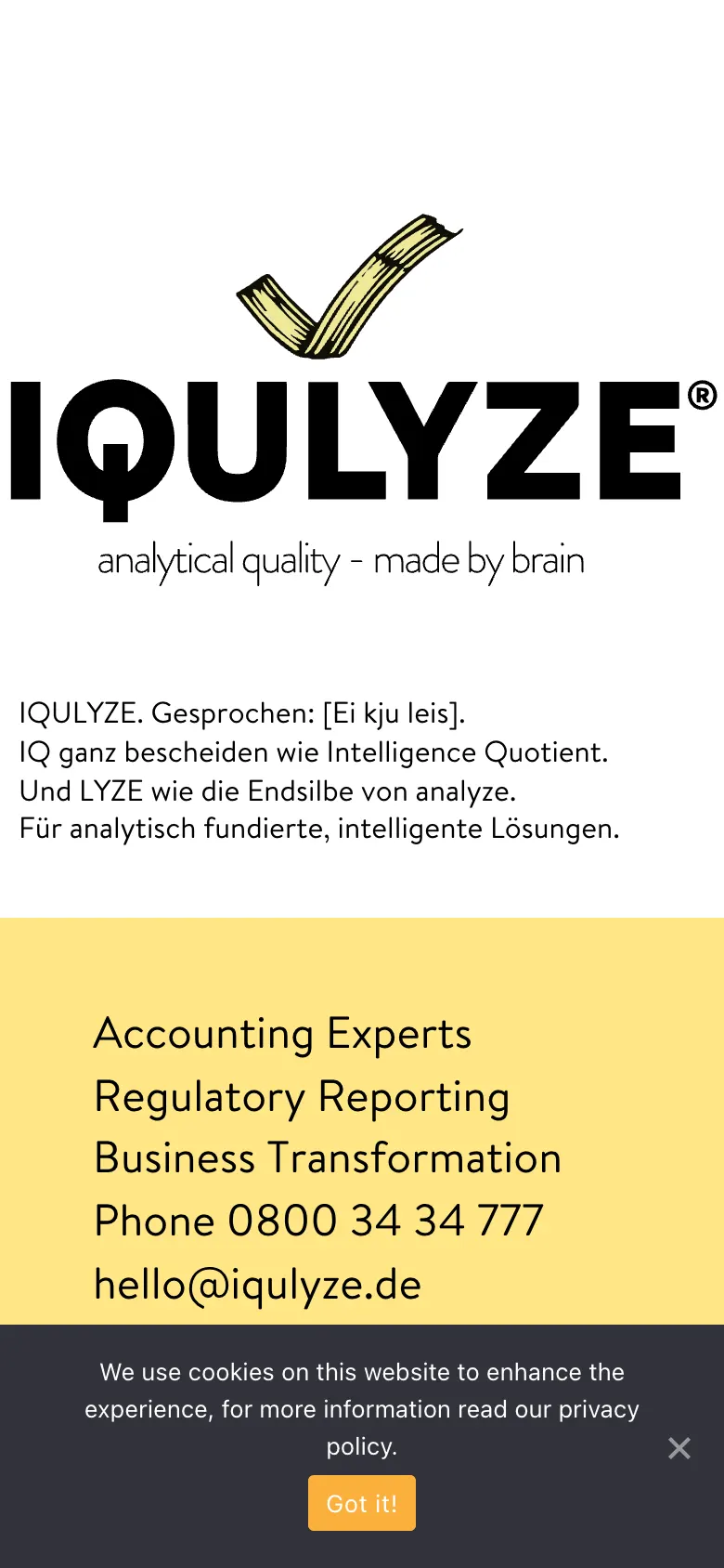 iqulyze Mobile Sub