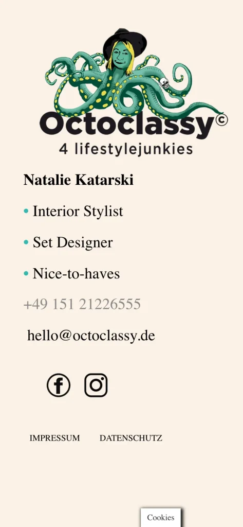 octoclassy.de — Mobile Hero
