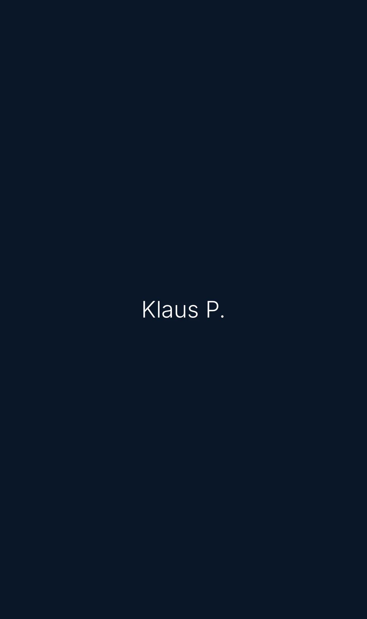 Klausp Mobile — loading