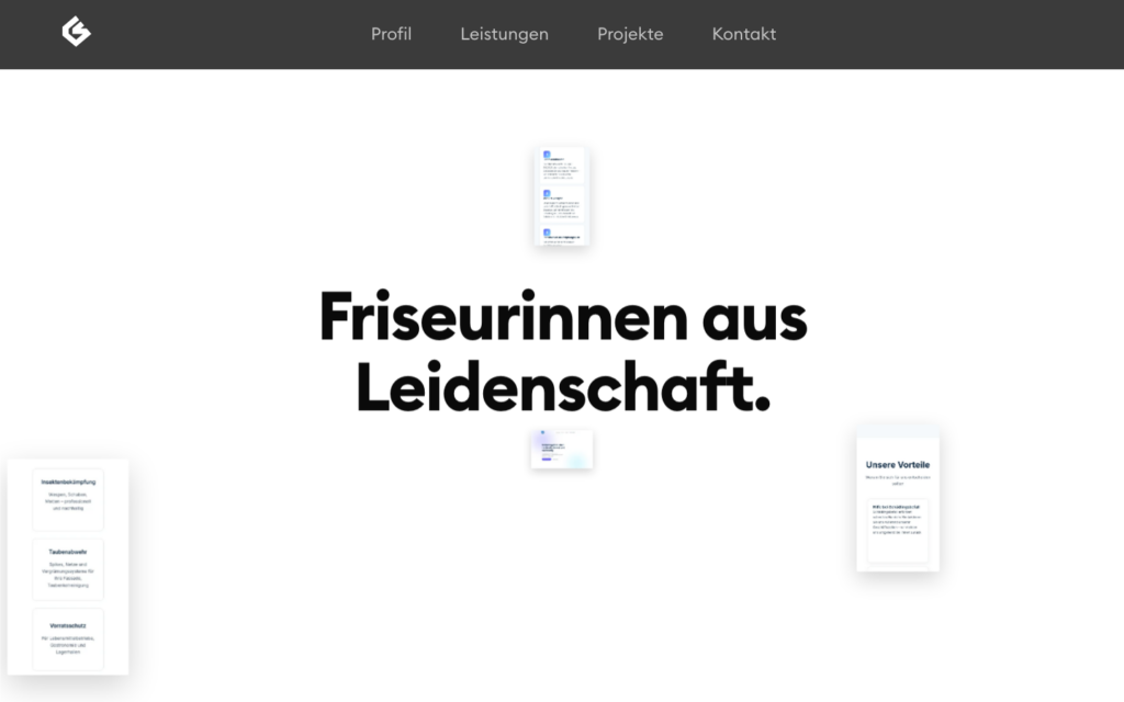 Portfolio Thumbnail — Hair-kommen Portfolio Thumb