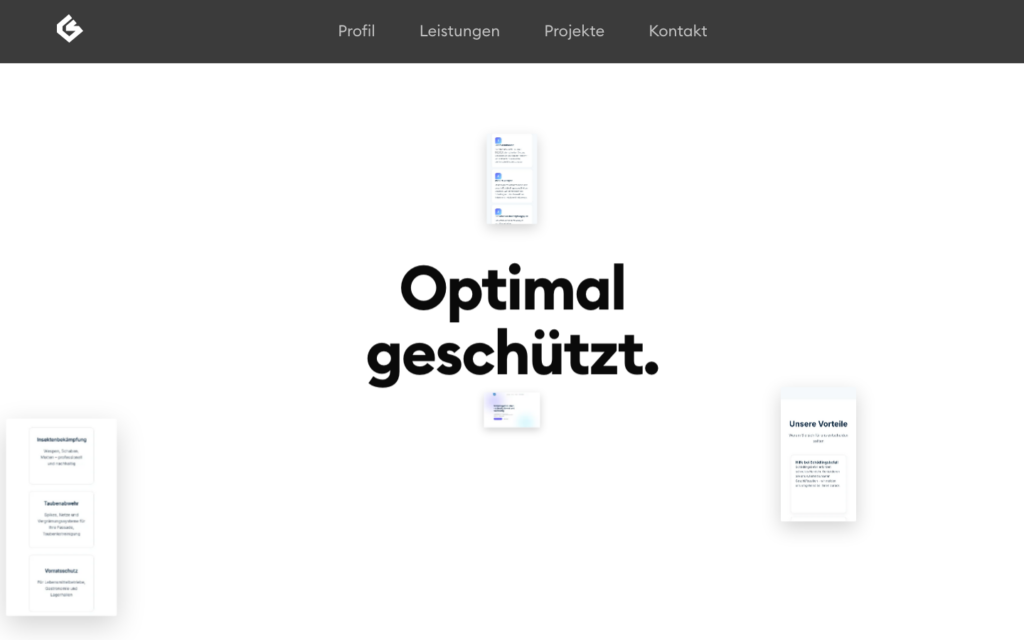Portfolio Thumbnail — Versicherungferienhaus Portfolio Thumb