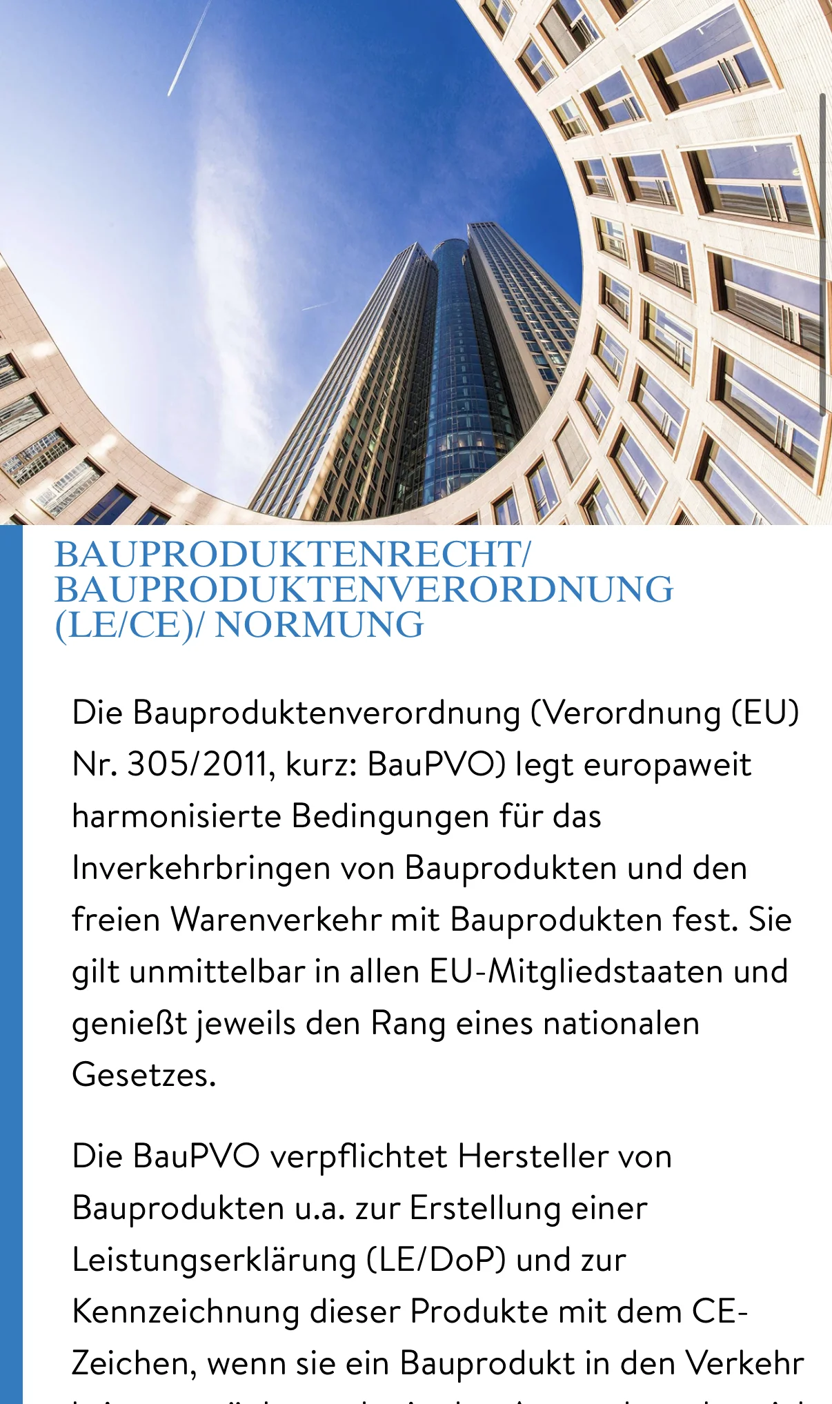 Smng Mobile — bauproduktenrecht