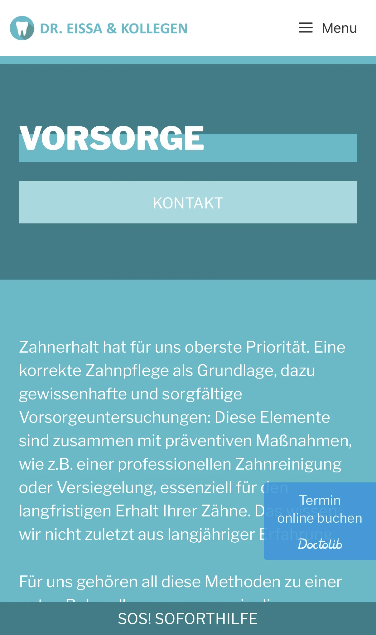 Dentist Rödelheim mobile — preventive care 2