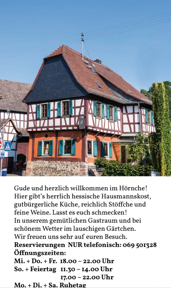 Website Gasthaus zum Einhorn — mobile Ansicht mit Fachwerkhaus