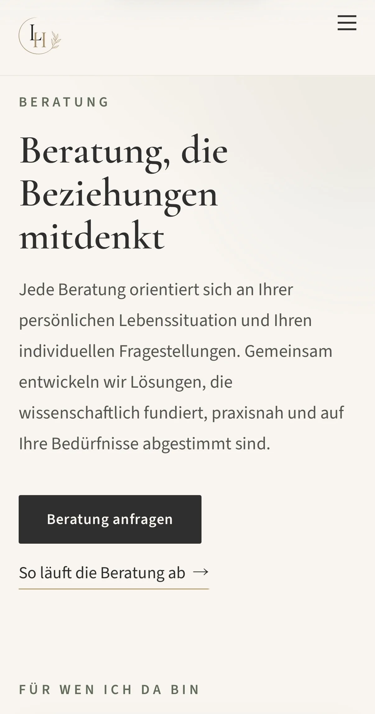 Beratung mobil: Beratung, die Beziehungen mitdenkt