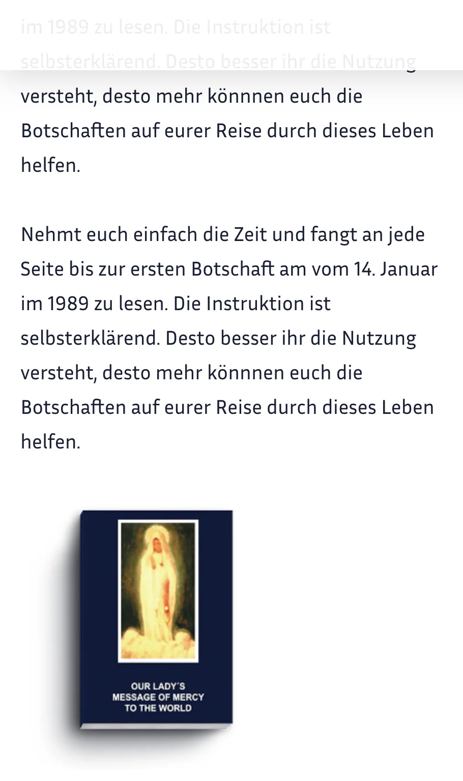 Olmoms Mobile — Das kleine Blaue Buch
